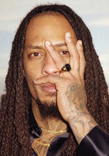 Load image into Gallery viewer, TYPAR x ICON CUT ONYX TAG Gold