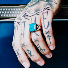 Lade das Bild in den Galerie-Viewer, TURQUOISE TAG Silber