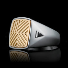 Lade das Bild in den Galerie-Viewer, TYPAR Silber x PYRAMIDS TAG Gold