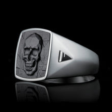 Load image into Gallery viewer, TYPAR x ONYX SKULL TAG Silver