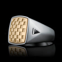 Lade das Bild in den Galerie-Viewer, TYPAR Silber x CHECKERED TAG Gold