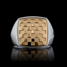 Lade das Bild in den Galerie-Viewer, TYPAR Silber x CHECKERED TAG Gold