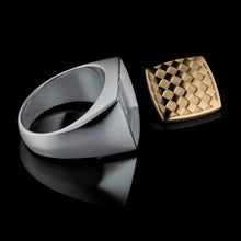 Lade das Bild in den Galerie-Viewer, TYPAR Silber x RHOMBUS TAG Gold