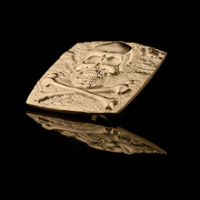 Lade das Bild in den Galerie-Viewer, CROSSBONE SKULL TAG Gold
