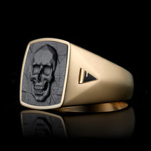Load image into Gallery viewer, TYPAR x ONYX SKULL TAG Gold
