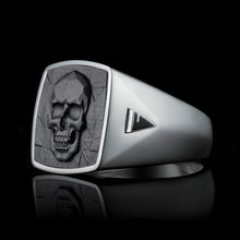 Load image into Gallery viewer, TYPAR x ONYX SKULL TAG Silver
